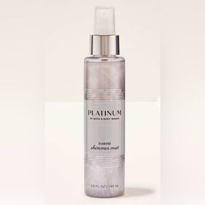 Bath and Body Works NWT Platinum Diamond Shimmer Mist
